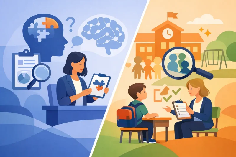 Autism Evaluation Versus School Screening
