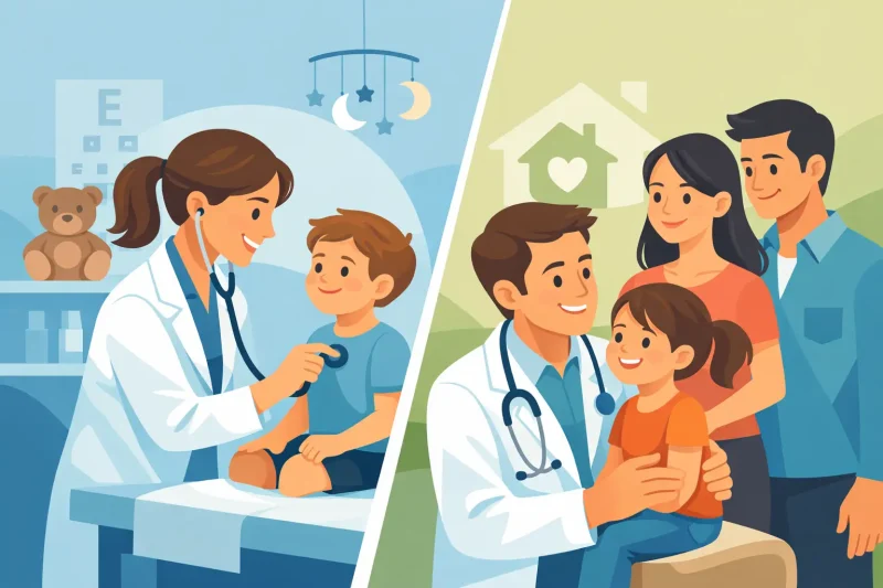 Pediatrician vs Family Doctor for Your Child