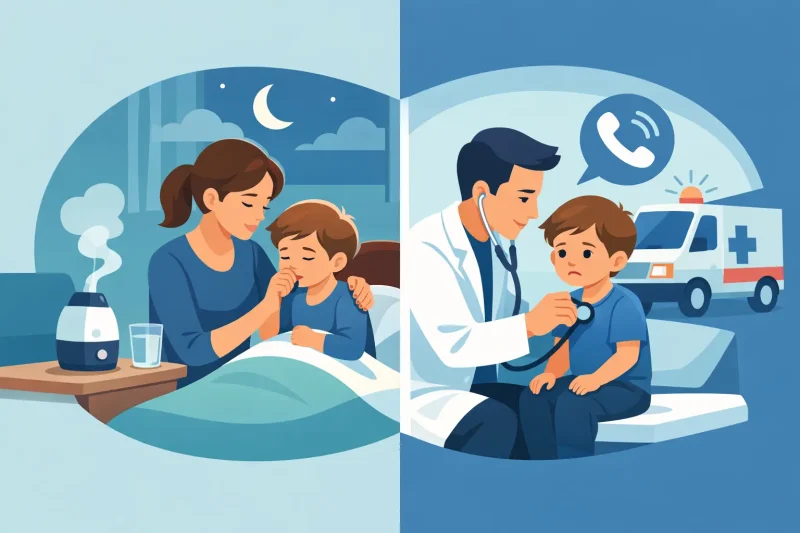 Child Croup Care: When to Soothe and When to Call