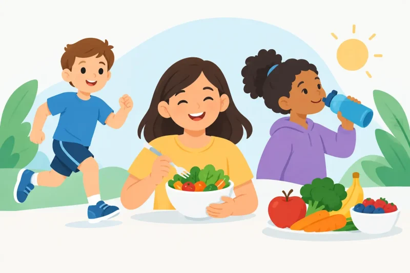 Healthy Weight Tips for Kids That Feel Positive