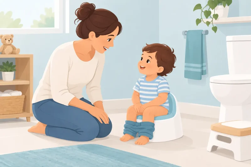 A Parent’s Guide to Toddler Toilet Training
