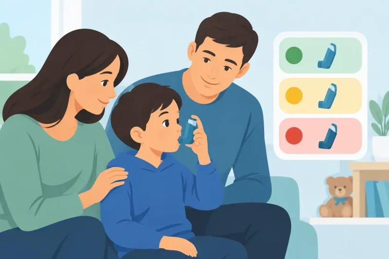 Asthma Action Example for Children and Families